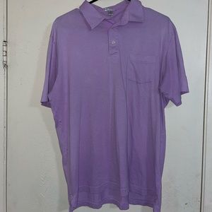 Purple Peter Millar polo size L